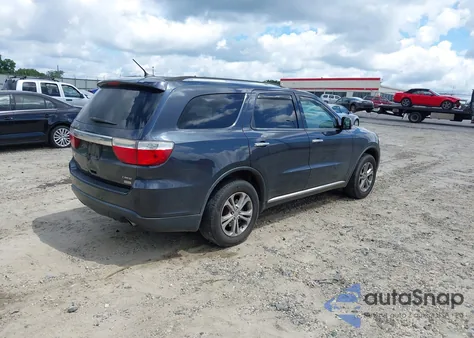 2013 Dodge Durango Crew from USA, damaged, VIN 1C4RDHDG7DC657898